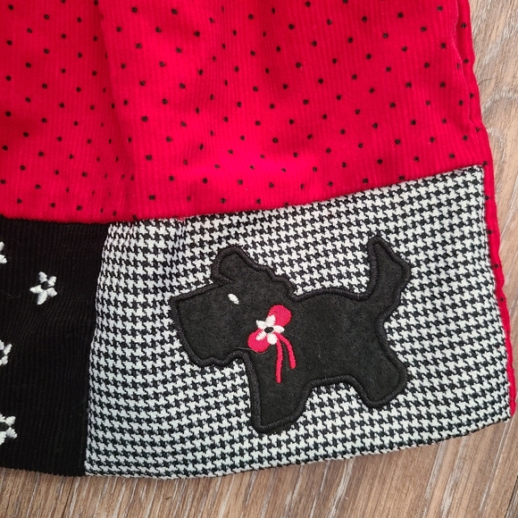 Rare Editions Corduroy Scottie Dog Jumper Size 9mo - Picture 4 of 6